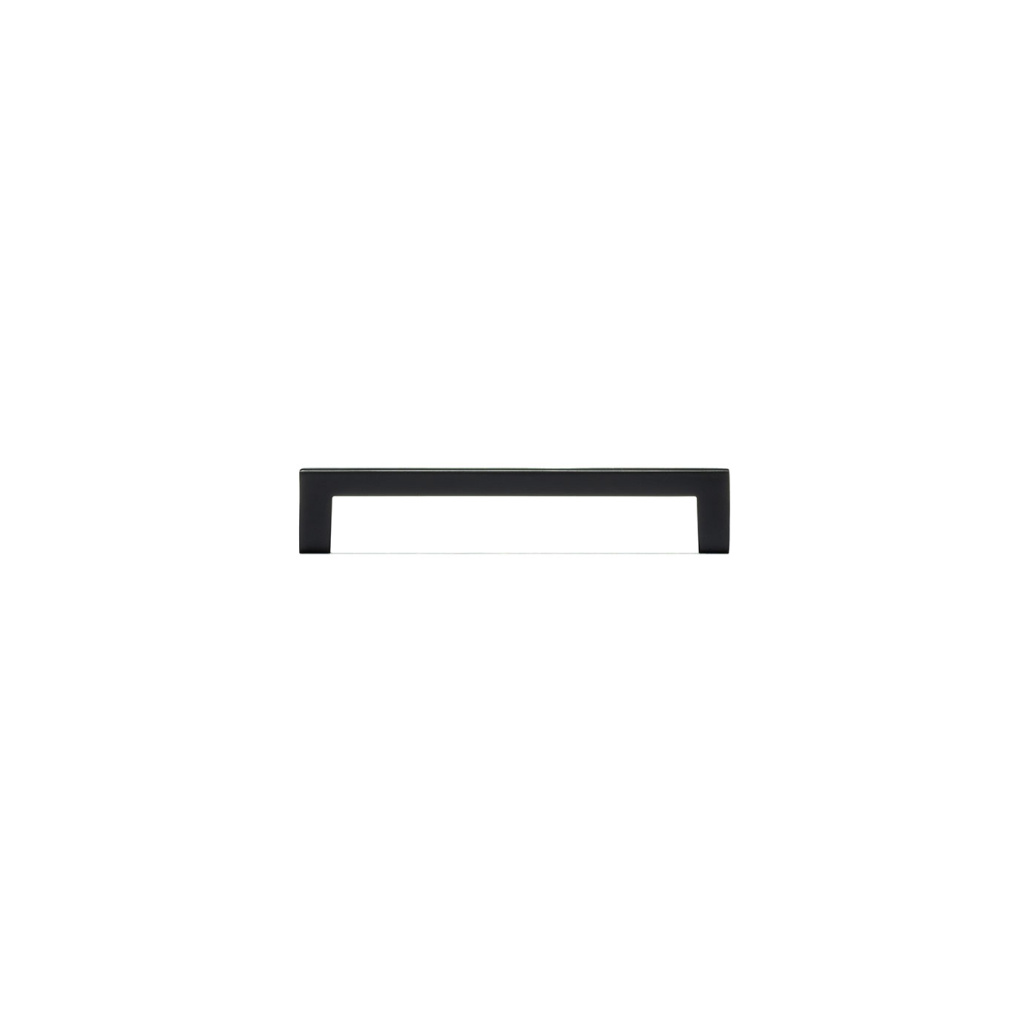 фото Ручка-скоба ТЕРРА, 128 мм, черный матовый